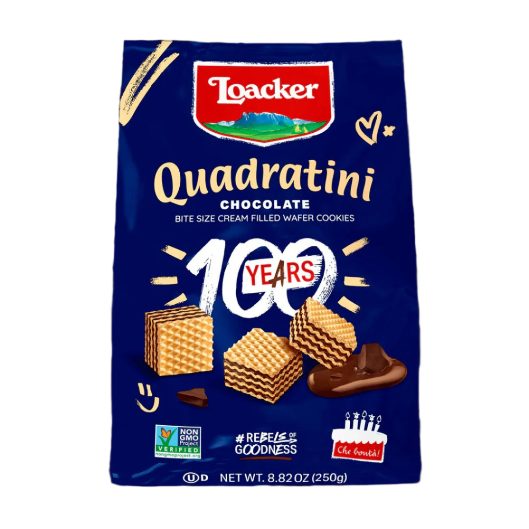 Loacker Quadratini Chocolate Wafers